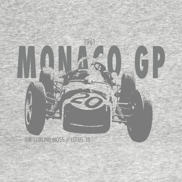 1961 Monaco GP - Sir Stirling Moss by peterdials